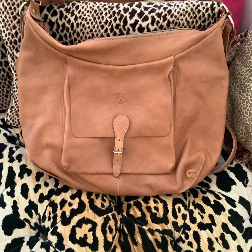 Il Bisonte Carmel Leather Bag